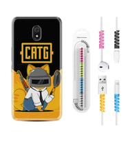Xiaomi Redmi 8A 8 Pro 9C 9T 10C 11T Pro Kılıf Kablo Koruma Spiral Silikon Cat G 1677