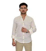 Erkek Spor Gömlek Regular Fit 9630 BGL-ST04413 (Ekru)