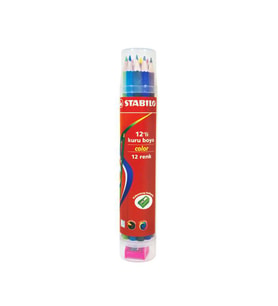 Stabilo 12Li Kuru Boya Plastik Tüp 1212-77 PT
