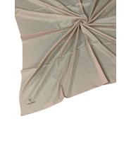 Valino Organik Pamuk Düz Renk Eşarp 100x100 cm - Doğal ve Nefes Alabilen Kumaş (Gold)