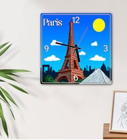 Paris Tasarımlı Duvar Saati
