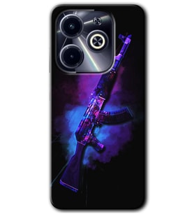 İnfinix Hot 40i Kılıf HD Desen Baskılı Kılıf - AK