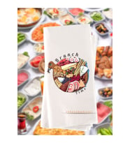 Brunch Kahvaltı Temalı Baskılı Peçete 20 Adet 1xx1