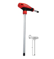 İzeltaş T Tipi Allen Anahtar 7 mm 4920  (Çok Renkli-Multı)