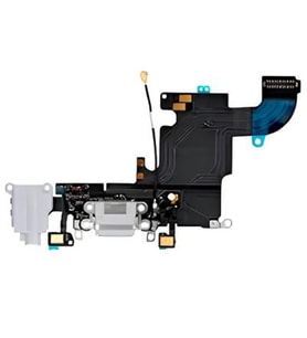 iPhone 6S Şarj Soketi Kulaklık Soketi Full BEYAZ