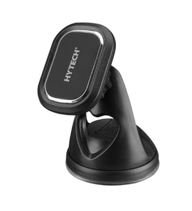 HY-XH43 Universal Ayarlanabilir Vantuz + Izgara aparatlı Siyah Mıknatıslı Araç Telefon Tutucu