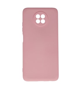 Xiaomi Redmi Note 9 5g Kılıf Nano İçi Kadife Silikon - Pembe