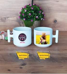Love Yourself Kupa Bardak T Fotoğraflı Motto