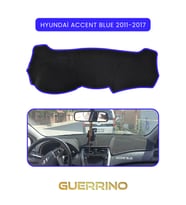 HYUNDAİ ACCENT BLUE 2011-2017TORPİDO KORUMA HALISI MAVİ KENAR