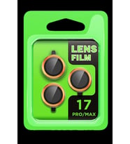 iPhone 17 Pro Raze Metal Kamera Lens - Turuncu