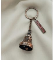 Anahtarlık Metal Zil Çan Tasarım Çanta Araba Cüzdan Süsü