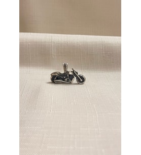 KLASİK MOTOSİKLET 925 AYAR GÜMÜŞ ERKEK KOLYE UCU