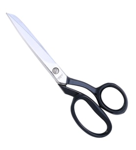 FDM Linate 242-7 Siyah Saplı Yatık Regula Makası D-145 No:7 (17,5 cm)