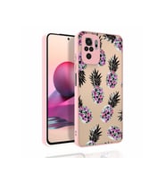 Xiaomi Redmi Note 10S Uyumlu Kılıf Desenli Kamera Korumalı Parlak Zore Nora Kapak