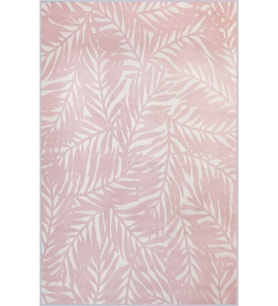 Eliana Home Baskılı, Yıkanabilir Kaymaz Taban Salon Halısı LNA1425 100x150 cm (Pembe)
