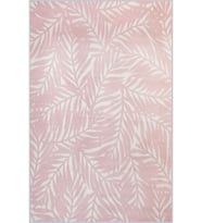 Eliana Home Baskılı, Yıkanabilir Kaymaz Taban Salon Halısı LNA1425 100x150 cm (Pembe)