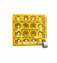 15 Lik Kare Tavuk Viyolu 2,5/3 Rpm Motor Dahil