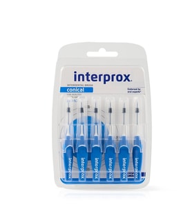 Interprox Interproximal Conical 1.7mm Arayüz Fırçası 6 Adet MAVİ