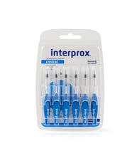Interprox Interproximal Conical 1.7mm Arayüz Fırçası 6 Adet MAVİ