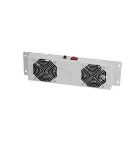 AGER AGER 2li Termostatlı Beyaz Filtreli Fan Modülü Outdoor Kabinetler İçin OT8F2T-A-B1