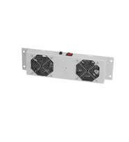 AGER AGER 2li Termostatlı Beyaz Filtreli Fan Modülü Outdoor Kabinetler İçin OT8F2T-A-B1
