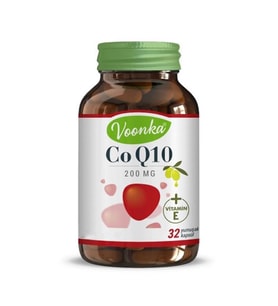 Voonka CoQ10 200mg 32 Yumuşak Kapsül