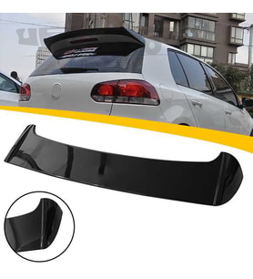Vw Golf 5 GTI Spoiler Parlak Siyah Spoyler Plastik İthal 2003-2008