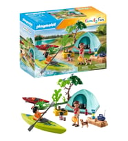 Playmobil Family Fun Doğa Temalı Kamp Alanı Oyun Seti Oyuncakları 71425 (54 Parça)