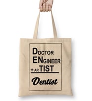 Doctor Engineer Artist Dentist 06 Bez Çanta Uzun Saplı