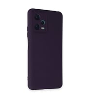 Xiaomi Redmi Note 12 5G Kılıf Nano içi Kadife Silikon - Mor