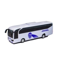 Oyuncak Otobüs Polis Otobüsü Sürtmeli Beyaz 22 Cm