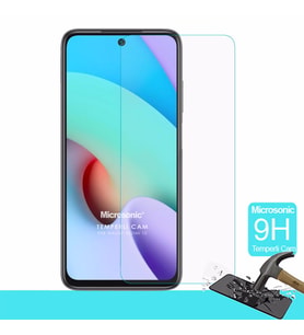 Microsonic Xiaomi Redmi 10 Tempered Glass Cam Ekran Koruyucu