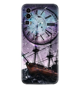 General Mobile Gm 23 Kılıf Silikon Desen Özel Seri Time 1749
