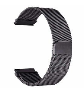 Samsung Galaxy Watch 46mm Uyumlu 22mm Kordon Hasır Metal Mıknatıslı Zore KRD-12 Kayış