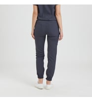 JOGGER Kadın Likralı Üniforma Pantolon- Koyu Gri (Çok Renkli)