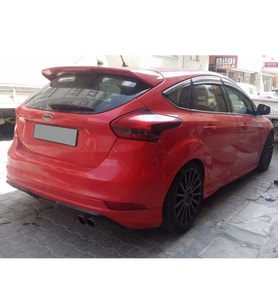 Ford Focus 3.5 Makyajlı Kasa Hb Arka Ek Karlık Mat Siyah Plastik