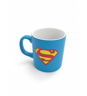 Superman Seramik Çay Kahve Kupası Mavi