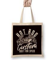 Hot Rod For Speed Vehicle Automobile Muscle Car Hotrod Bez Çanta Uzun Saplı