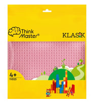 LEGO ile Uyumlu Classic Plaka Pembe (Zemin) - Classic Zemin 25CMX25CM Ebatlarında 11024