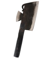 Tapan Et ve Kemik Doğrama Satırı El Yapımı