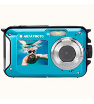 AgfaPhoto Realishot WP8000 Su Altı Fotoğraf Makinesi-Mavi