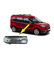 Fiat Doblo ve Opel Combo D Dikiz Ayna Sinyali Sol Taraf (2010 - 2020)