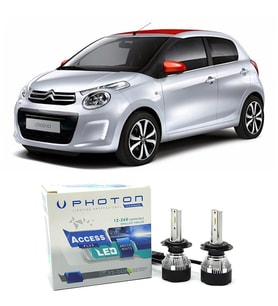 Citroen C1 Uzun Far Ampulü H7 Access Yeni Seri Beyaz 2014-2022