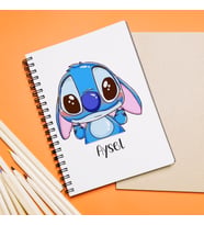 Stitch Tasarımlı Defter Kişiye Özel