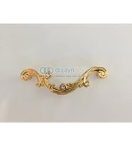 Swarovski Taşlı 96 Mm. Altın