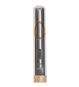 Parmida Tek Torch Pürmüz Delicili Gümüş Metal Puro Çakmağı - TR9519