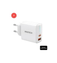 20w Pd Led Göstergeli Ultra Hızlı Şarj Adaptörü Usb-C PD 20W + Usb-A Quick Charge 3.0