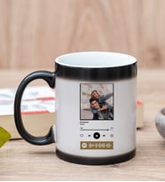 Kişiye Özel Spotify Tasarım Fotoğraflı Sihirli Kupa Bardak