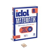 LGS 8. Sınıf İdol Matematik Konu Özetli Etkinlikli Soru Bankası ve Telefon Tutucu