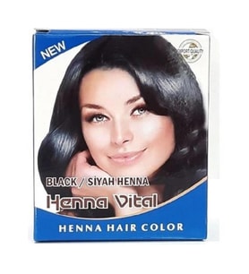 Henna Vital Siyah Kına 6'lı